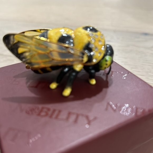 Bumble bee decorative Ceramic and metal painted - Picture 4 of 5